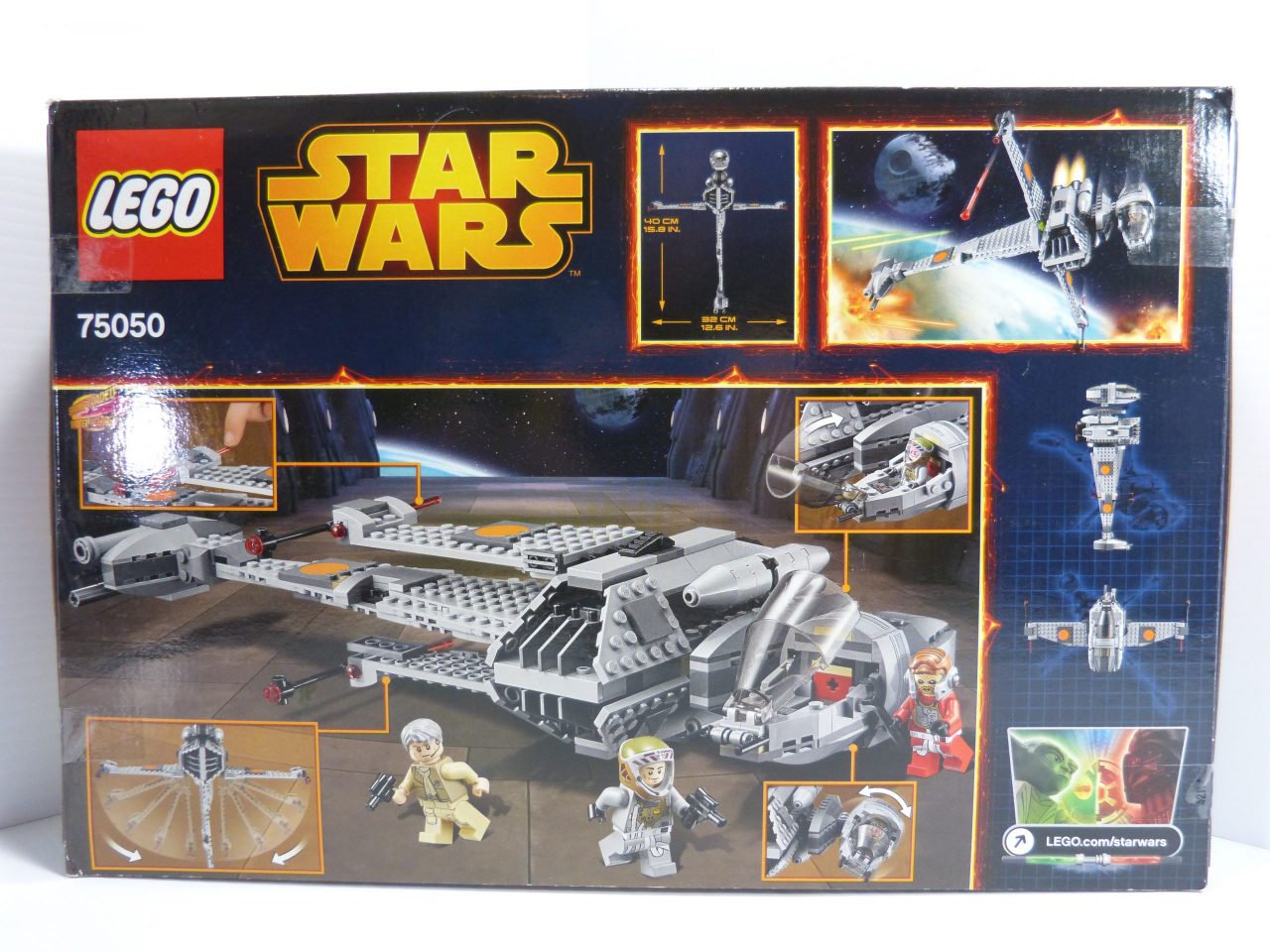 lego star wars b wing 2006