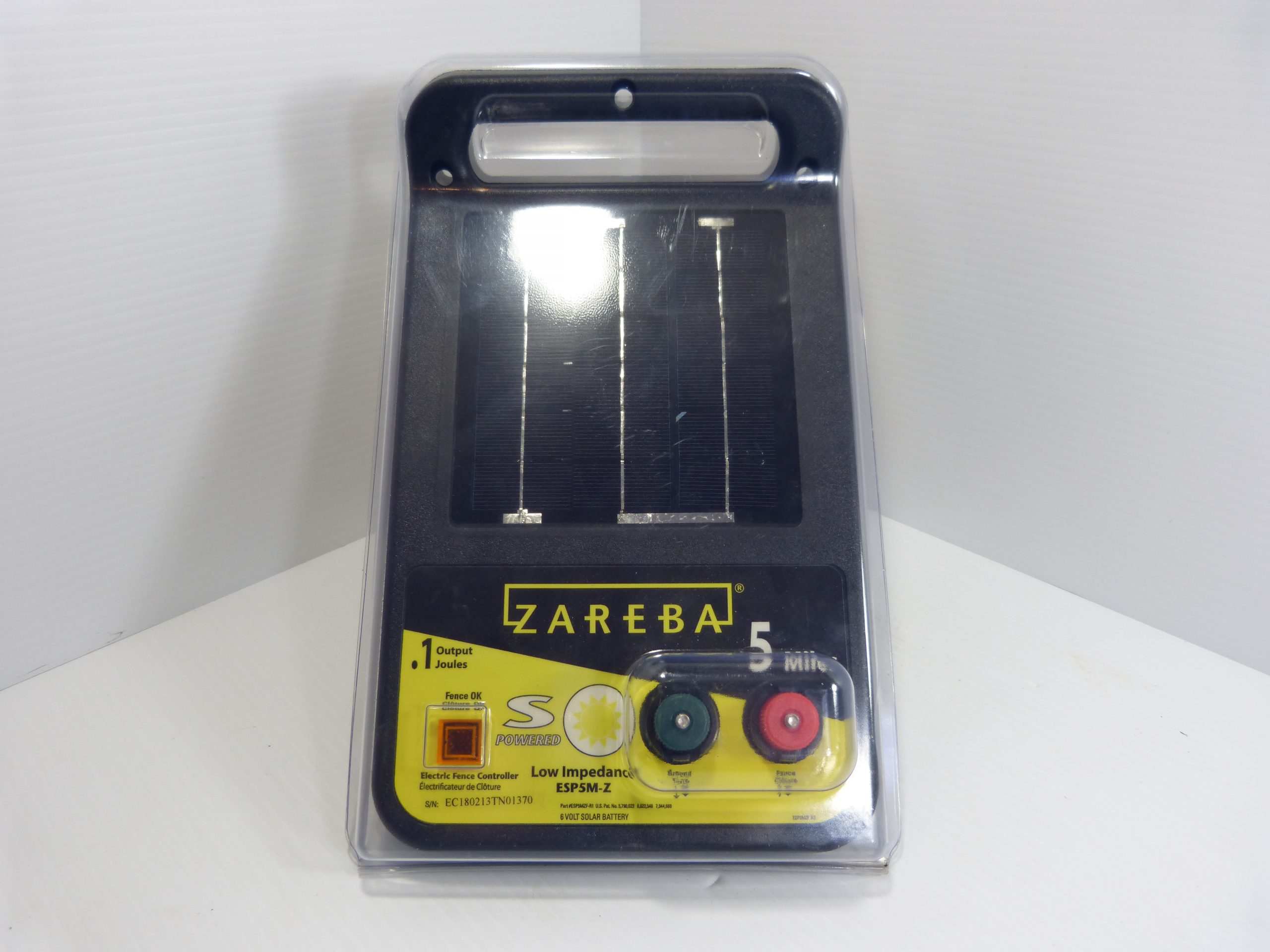 Zareba ESP5M-Z 5-Mile Solar Low Impedance Electric Fence Charger ...