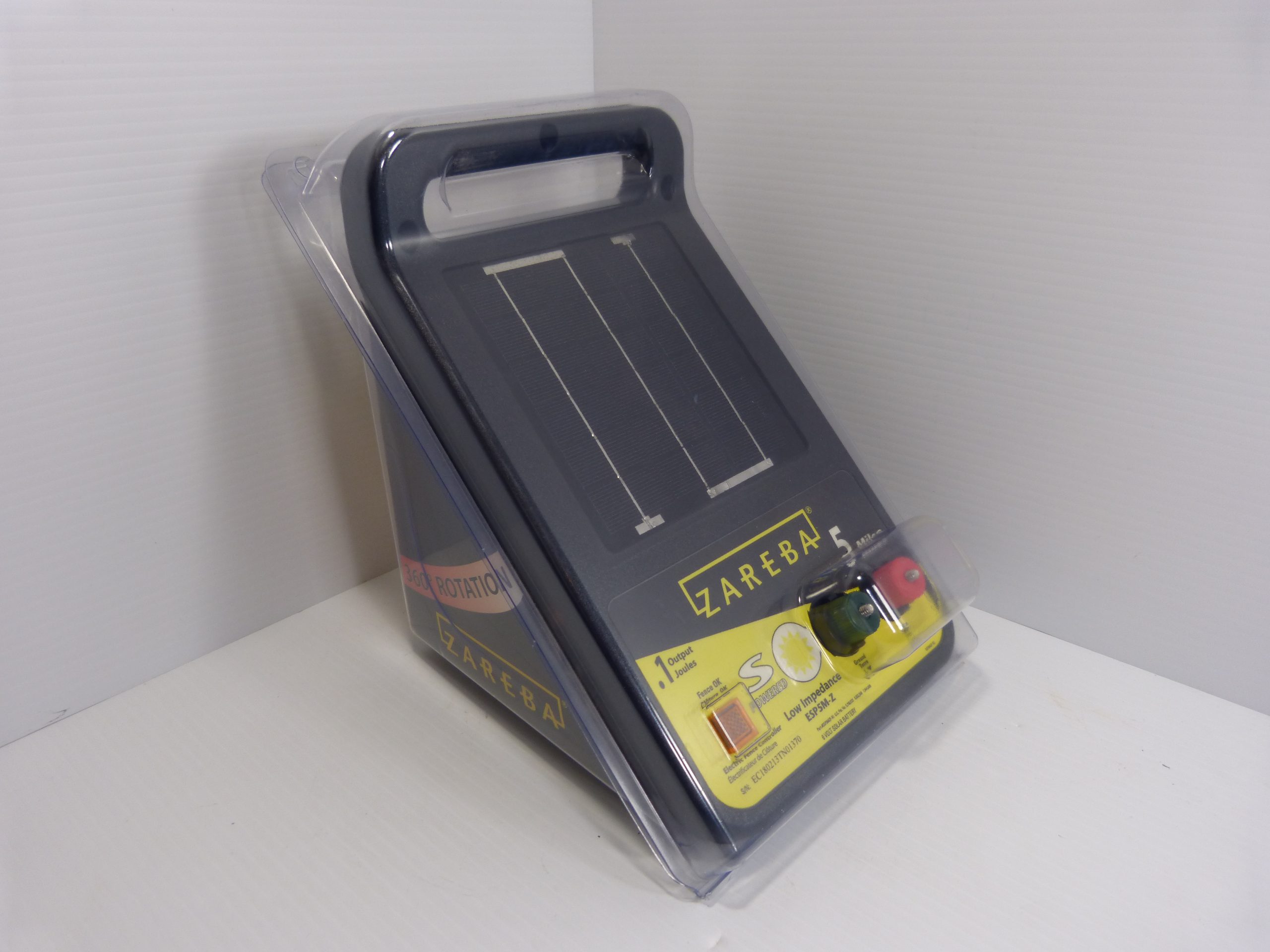 Zareba ESP5M-Z 5-Mile Solar Low Impedance Electric Fence Charger ...