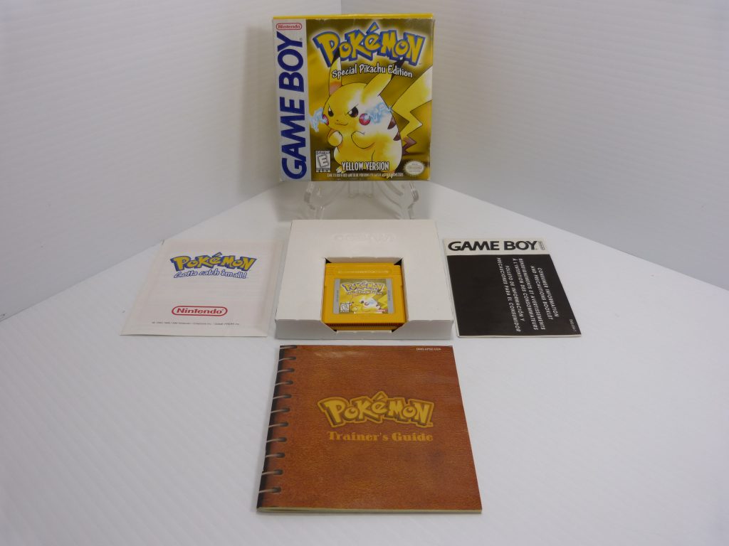 Pokemon Yellow Special Pikachu Edition Game Boy Manual Included With ...