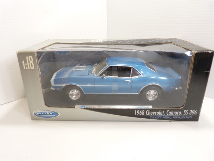 Welly 1968 Chevrolet Camaro SS 396 Blue Diecast