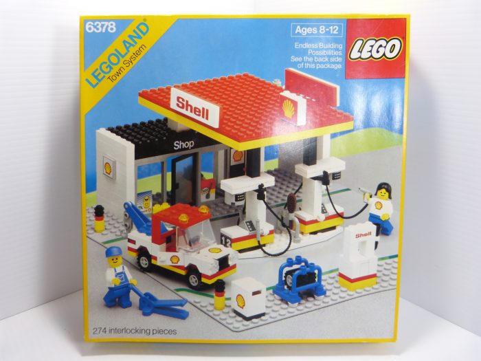 LEGO Town System 6378 Shell Service Station NIB Sealed