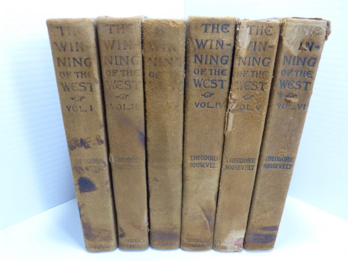 The Winning Of The West 6 Volume Set Roosevelt 1905 Hardcover