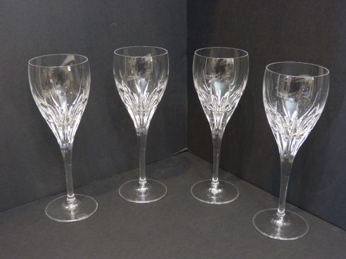 Waterford Nocturne Tranquility 7 3/4” White Wine Glass Set Of 4