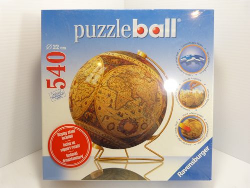 Puzzle Ball Historical Globe Ravensburger 540 Pieces New & Sealed