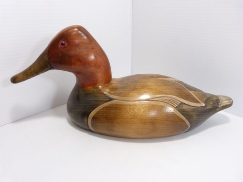 Drake Canvasback Decorative Decoys Mert 'Mac' Maki 1979 The Wooden Bird Factory