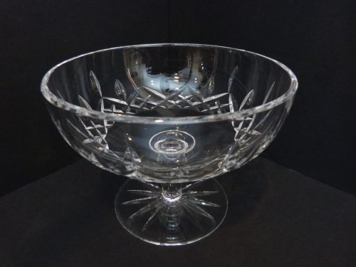 Waterford Lismore Round Compote 4 ½” x 6 1/8”