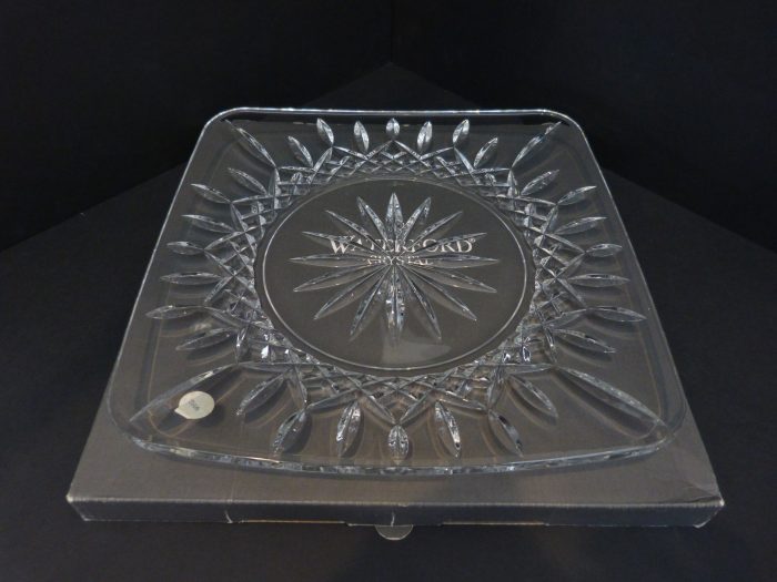 Waterford Lismore 12" Square Plate Boxed