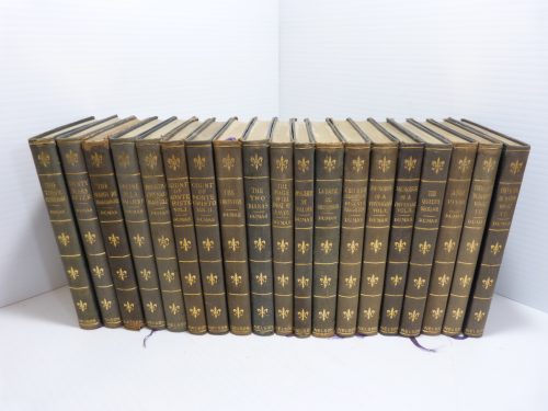 Alexandre Dumas Romances - Dumas - 18 Volumes – Circa 1910 Nelson New Century Library
