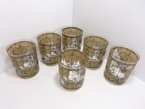 Cera Maps Doubled Old Fashioned Glasses Set Of 6