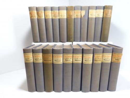 The Bibelot Thomas B. Mosher 20 Volume + Index 1925(?) W.H.Wise & Co