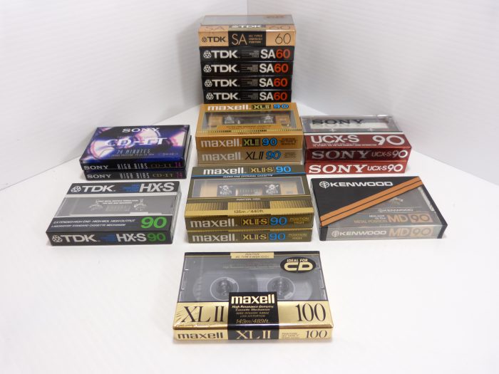Audio Cassettes Type II Mixed Lot Set Of 19 New & Sealed