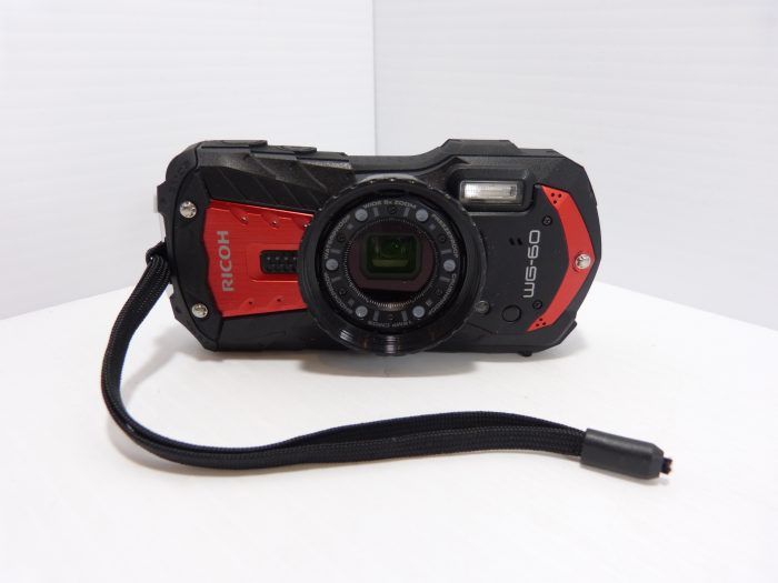 Ricoh WG-60 Waterproof/Crushproof/Freezeproof/Shockproof Digital Camera Red