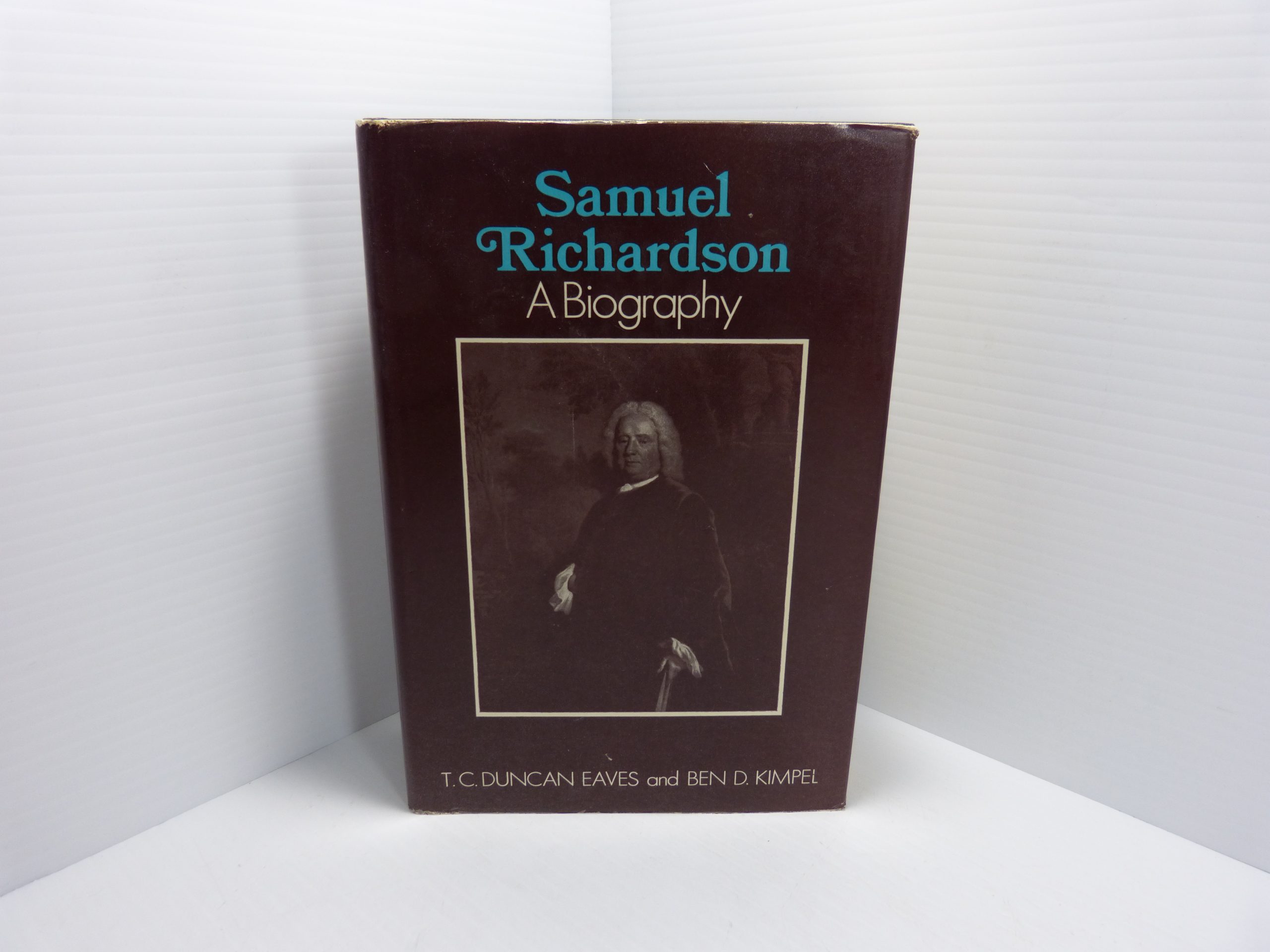Samuel Richardson A Biography Eaves & Kimpel 1971 Oxford