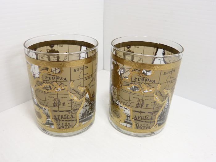 Cera Maps Doubled Old Fashioned Glasses Set Of 4