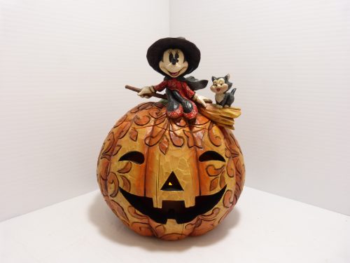 Jim Shore Disney Minnie Mouse & Figaro ”A Spellbinding Halloween” #4008070