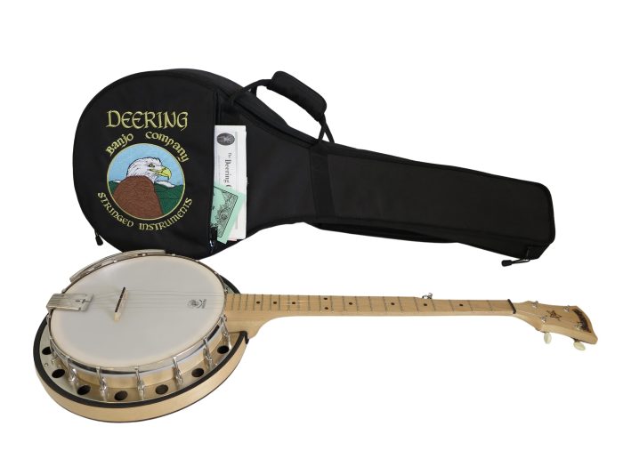Deering Goodtime 2 Maple Resonator 5 String Banjo Soft Case