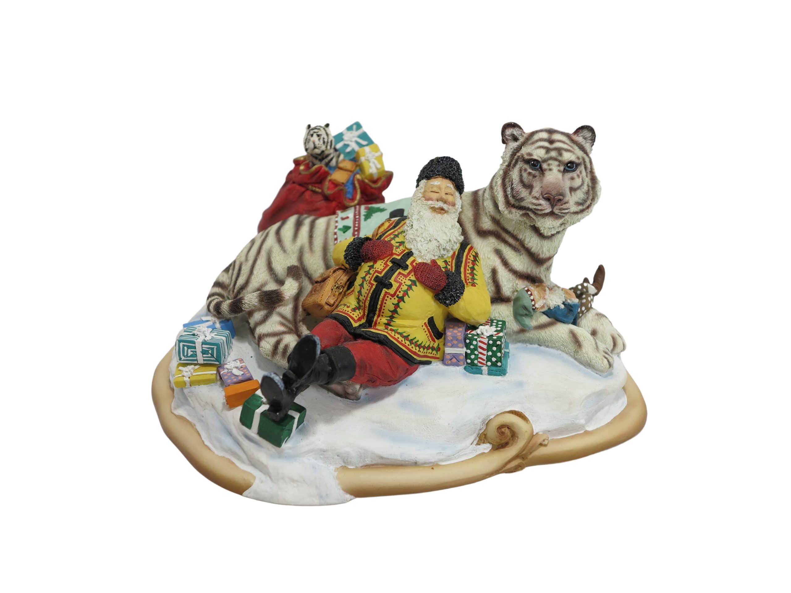 Santa's World Travels “Cat Nap" Statue SWT-9603 – Boxed