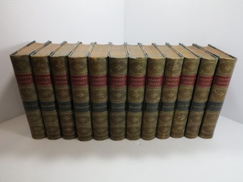 Cooper's Novels 12 Volume Set Houghton 1871/1872