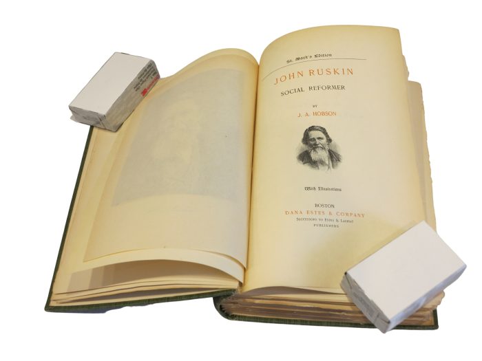 John Ruskin's Works 27 Volumes St Mark's Edition Dana Estes