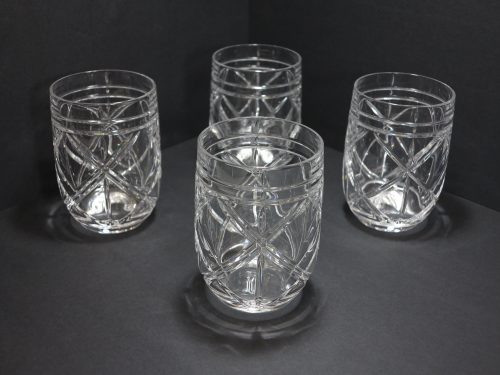 Ralph Lauren Stemless Wine Glass Brogan 5" Set of 4