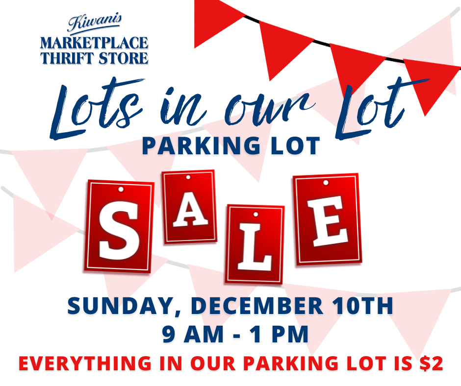 lots in our lot parking lot sale at the kiwanis marketplace in cave creek