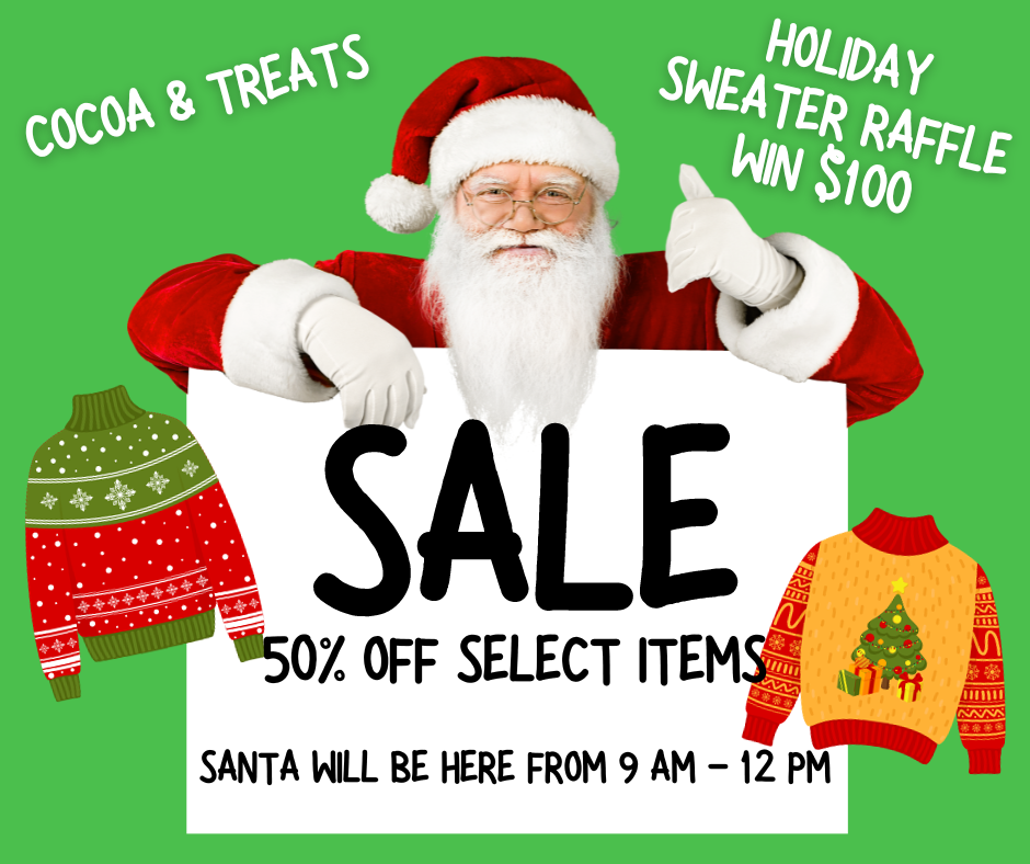 holiday sale at the marketplace