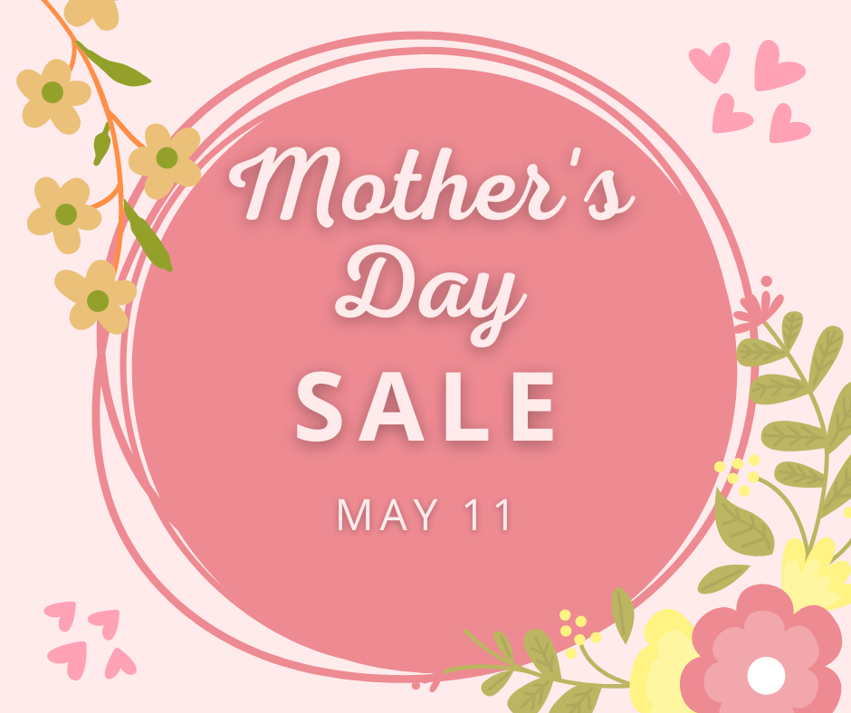 Mother's day sale at the kiwanis marketplace