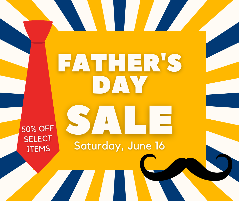 father's day sale at the Kiwanis Marketplace