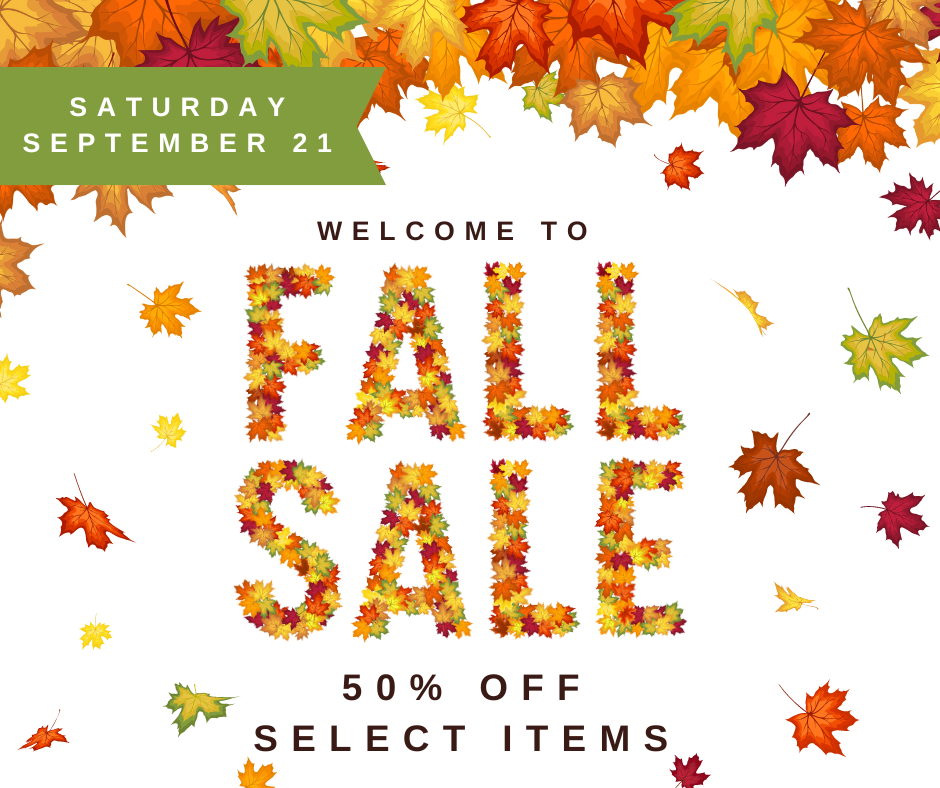 Fall sale at the Marketplace