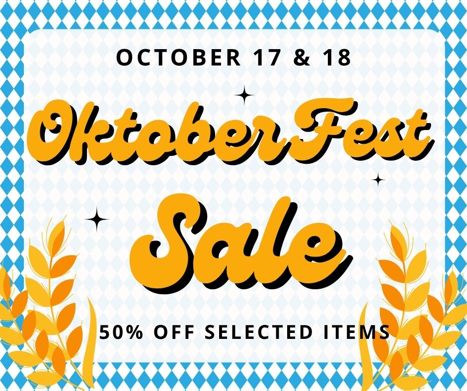 oktoberfest sale at kiwanis marketplace