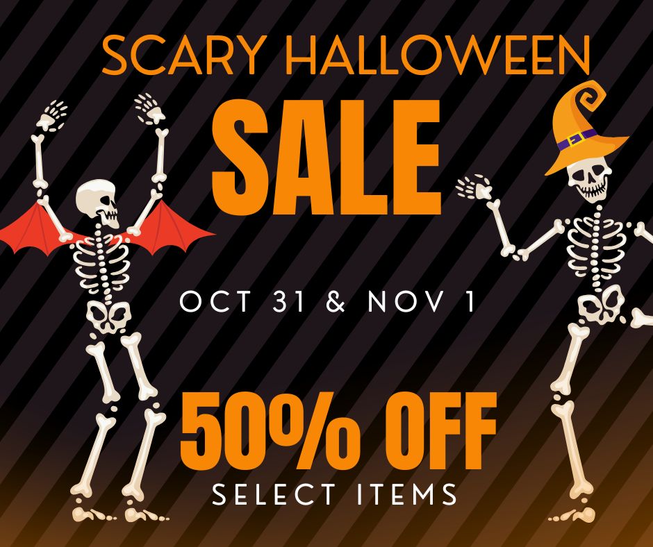 scary halloween sale at kiwanis marketplace in cave creek