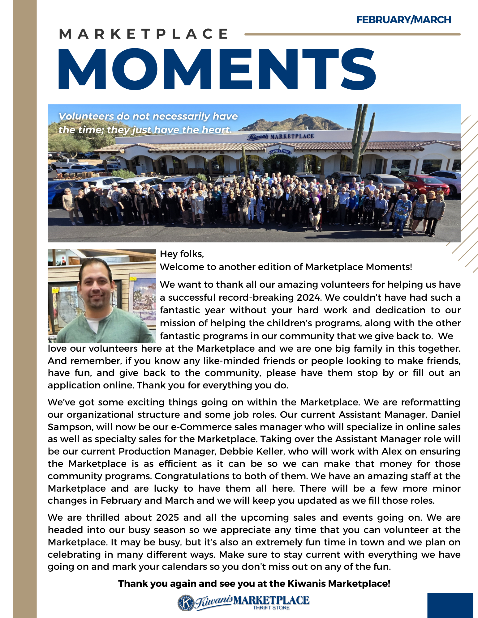 Marketplace Moments February
