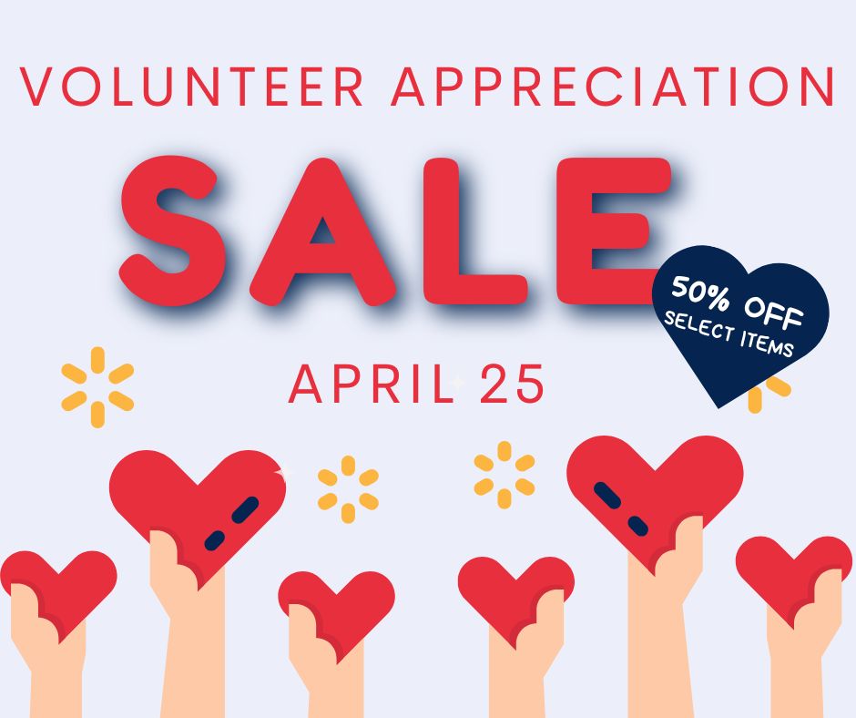 volunteer appreciation sale at kiwanis marketplace in cave creek