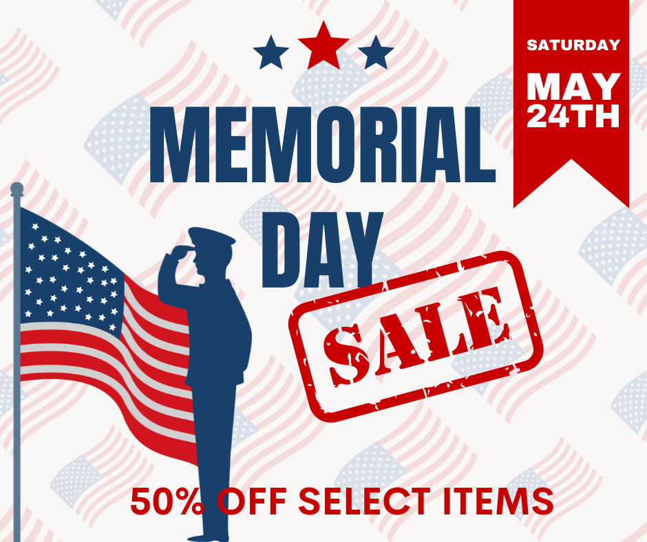 Memorial day sale at the kiwanis marketplace