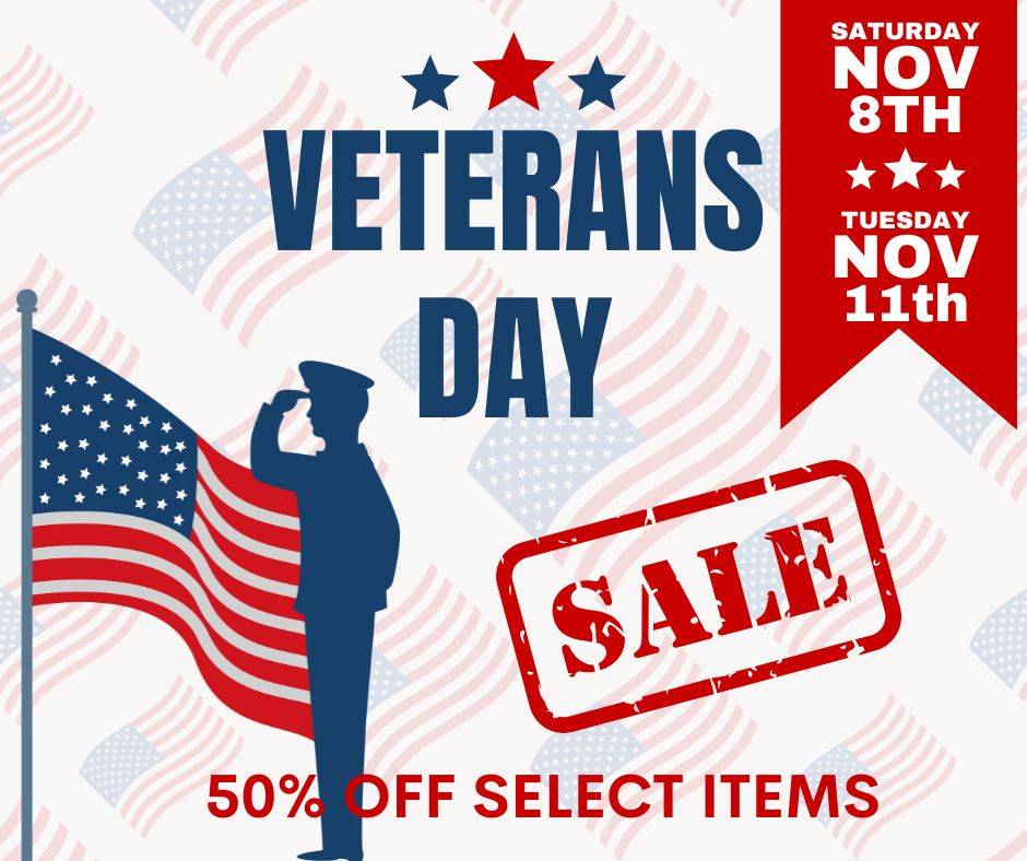 Veterans Day Sale at the Marketplace