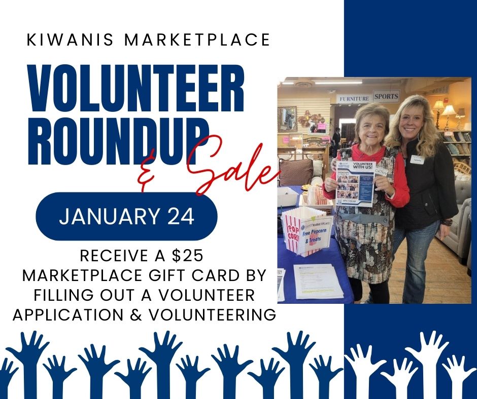 kiwanis marketplace volunteer roundup