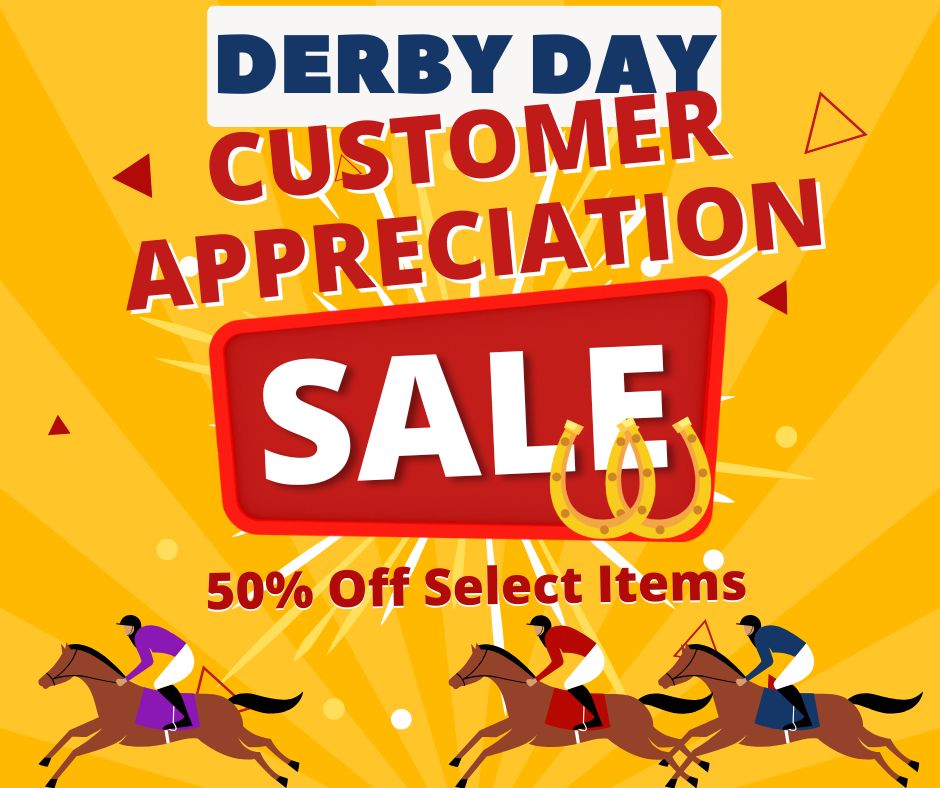 derby day customer appreciation sale at the kiwanis marketplace