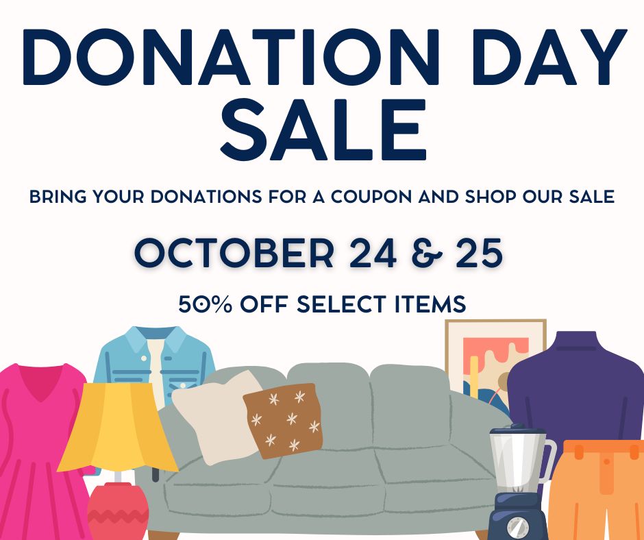 Donation day sale at kiwanis marketplace in cave creek