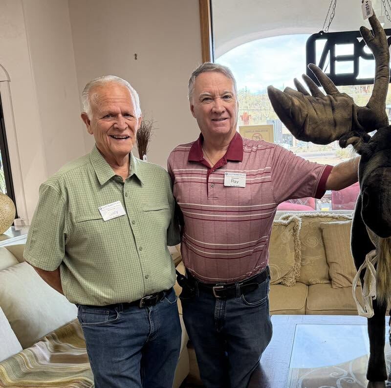volunteers at kiwanis marketplace in cave creek
